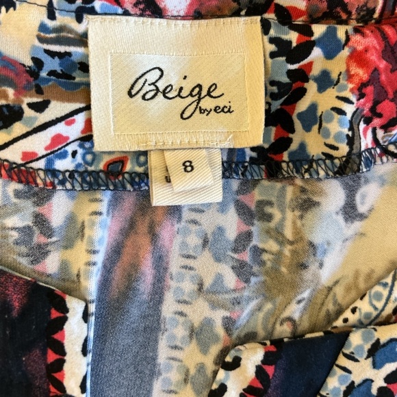 Beige By Eci BoHo Dress I Size 8 - Picture 3 of 4